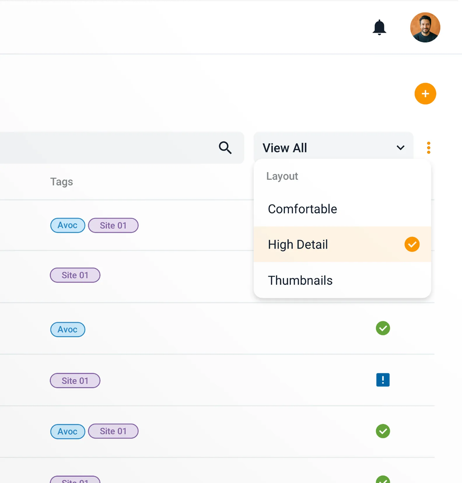 ADX configuration interface
