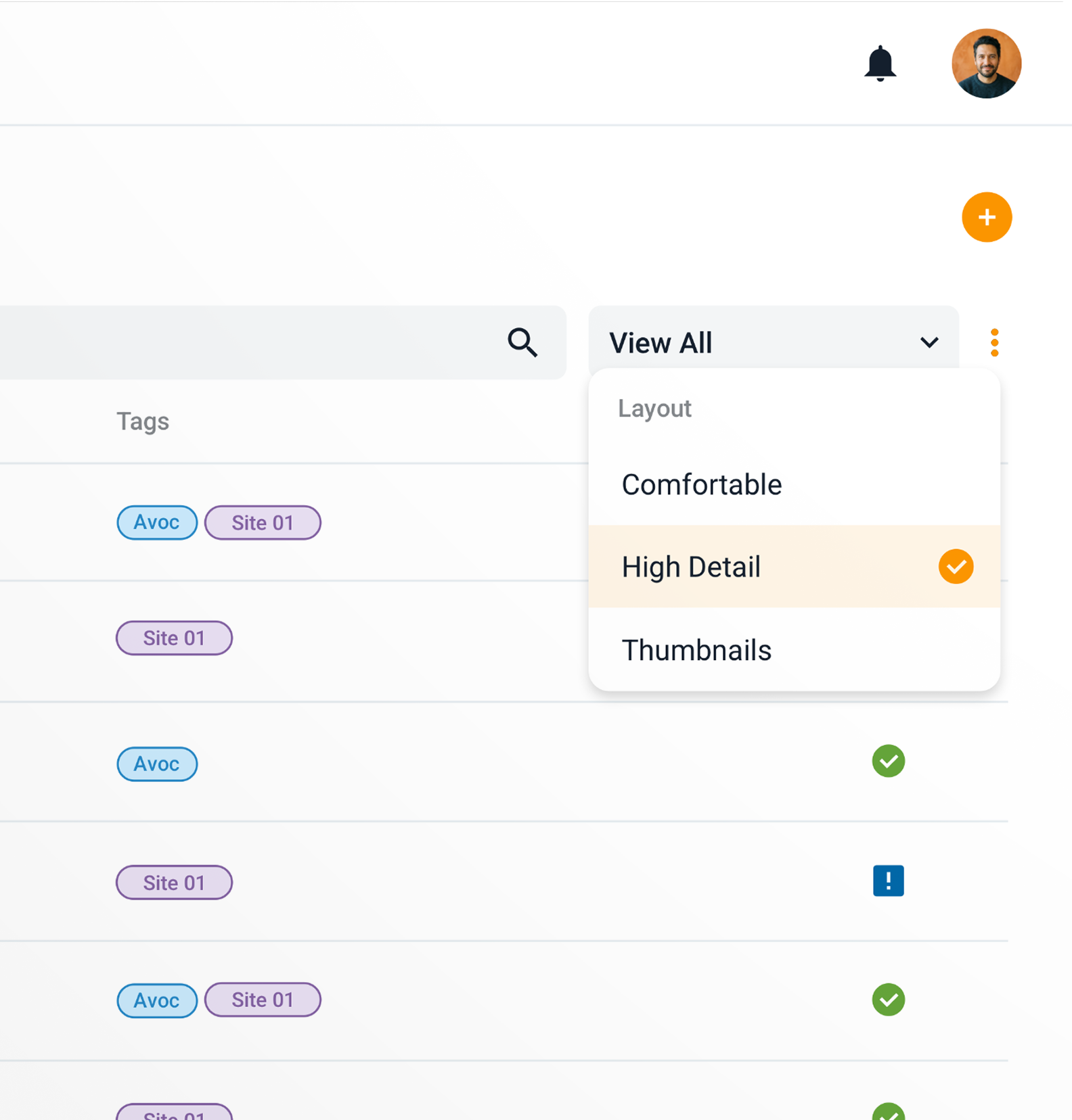 ADX configuration interface